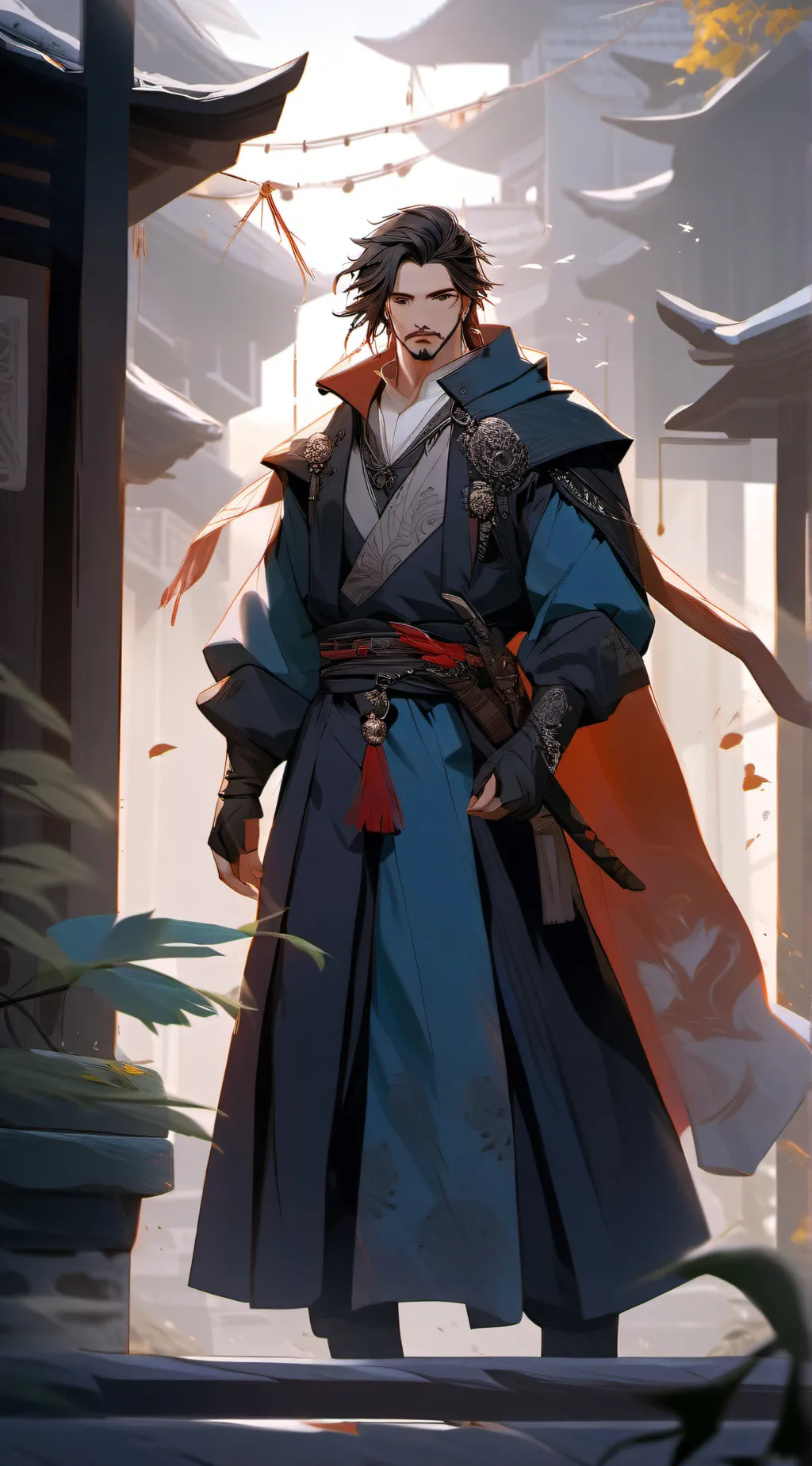 ai character: akaro oraka background