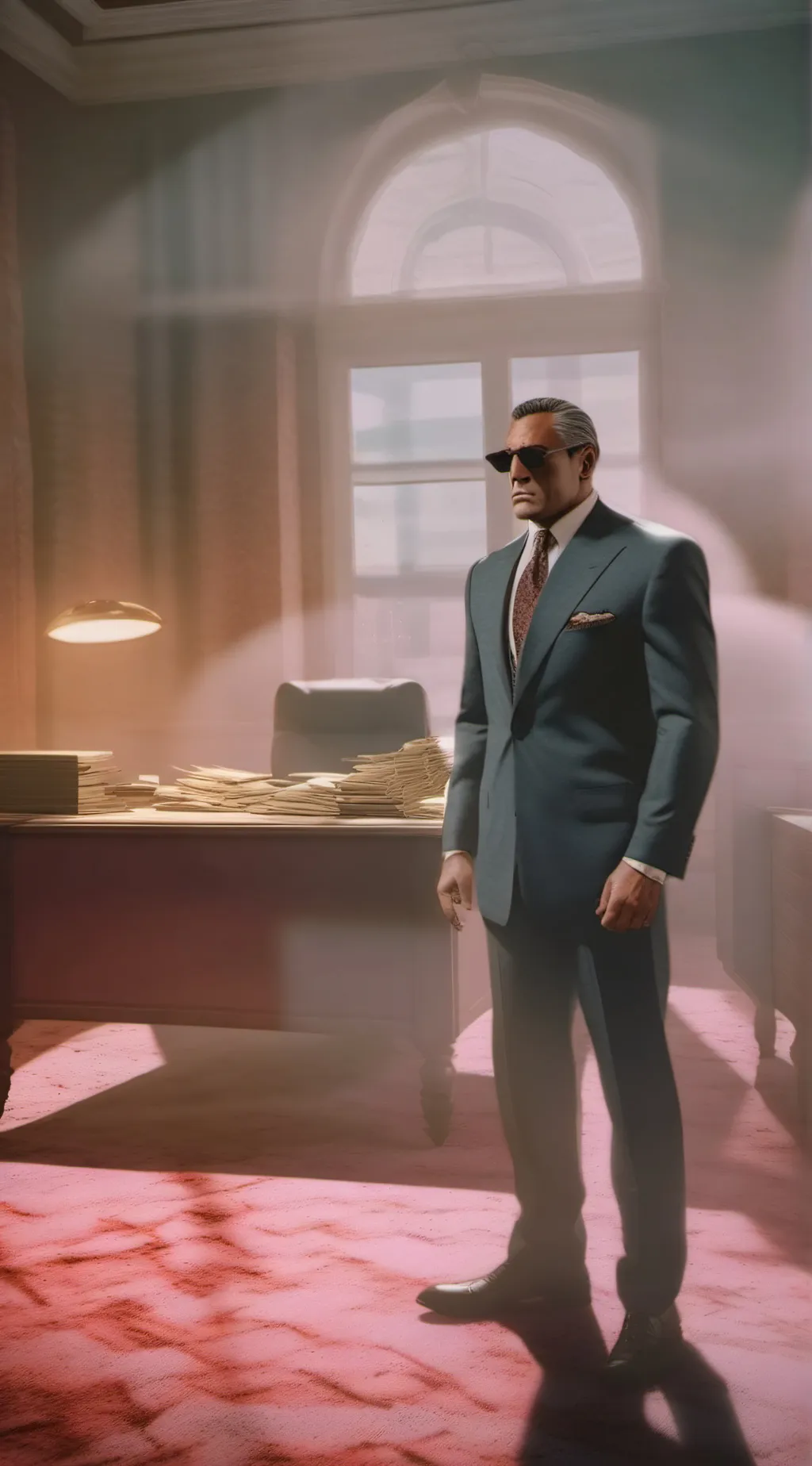 ai character: Dominic Voss background