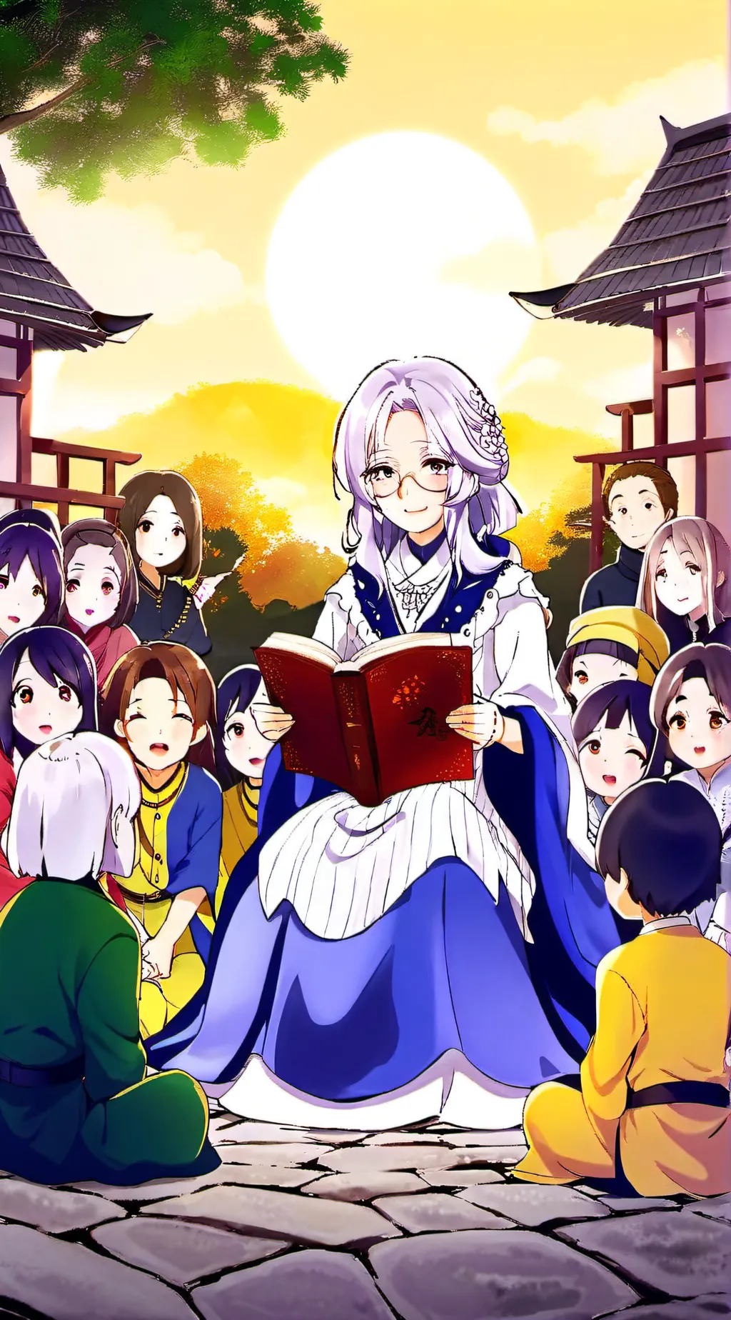 ai character: Grandma Daze~ background