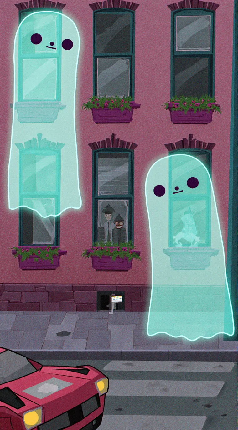 ai character: Haunted Potato background