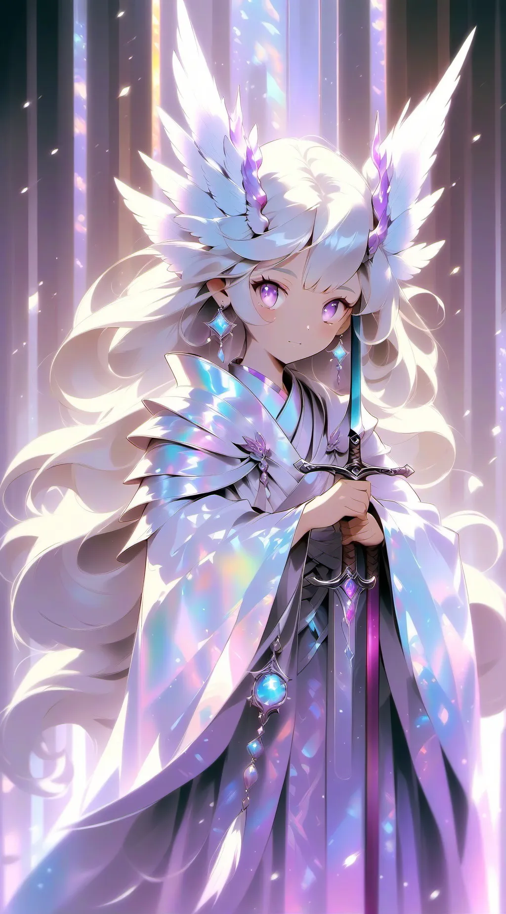 ai character: shenery background