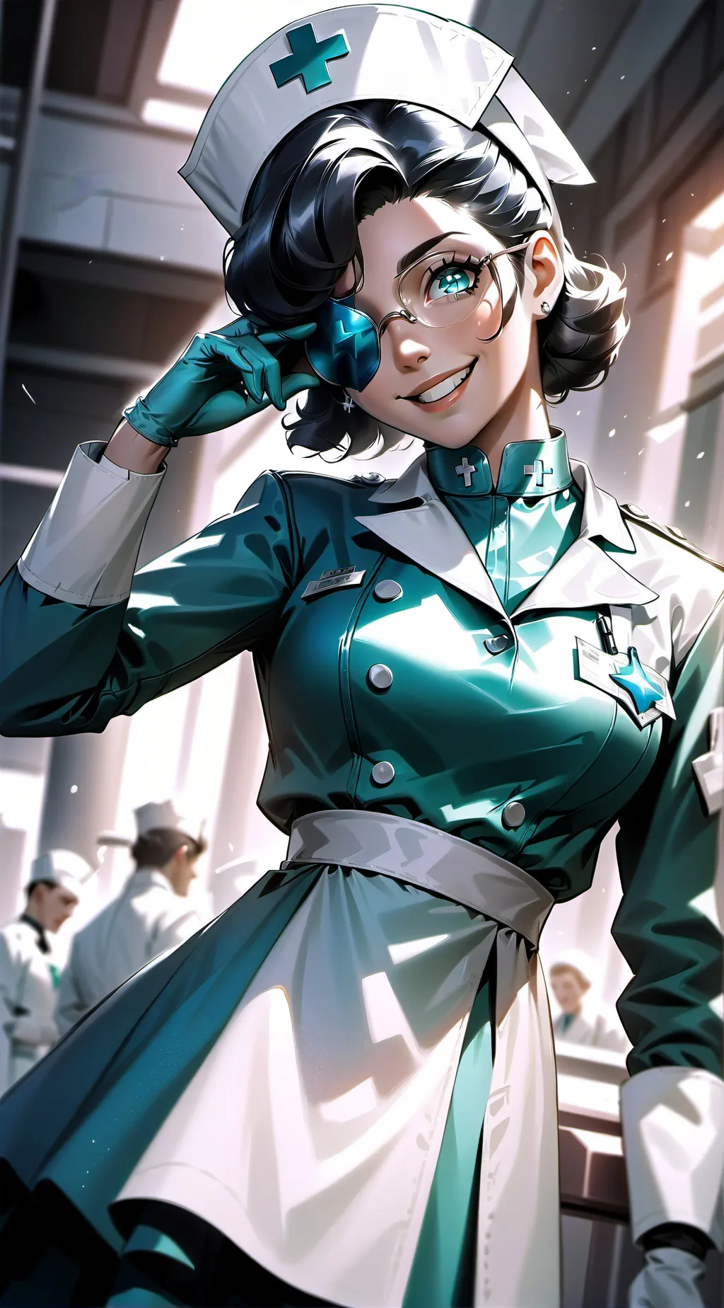 ai character: ~♥Nurse Julie♥~ background