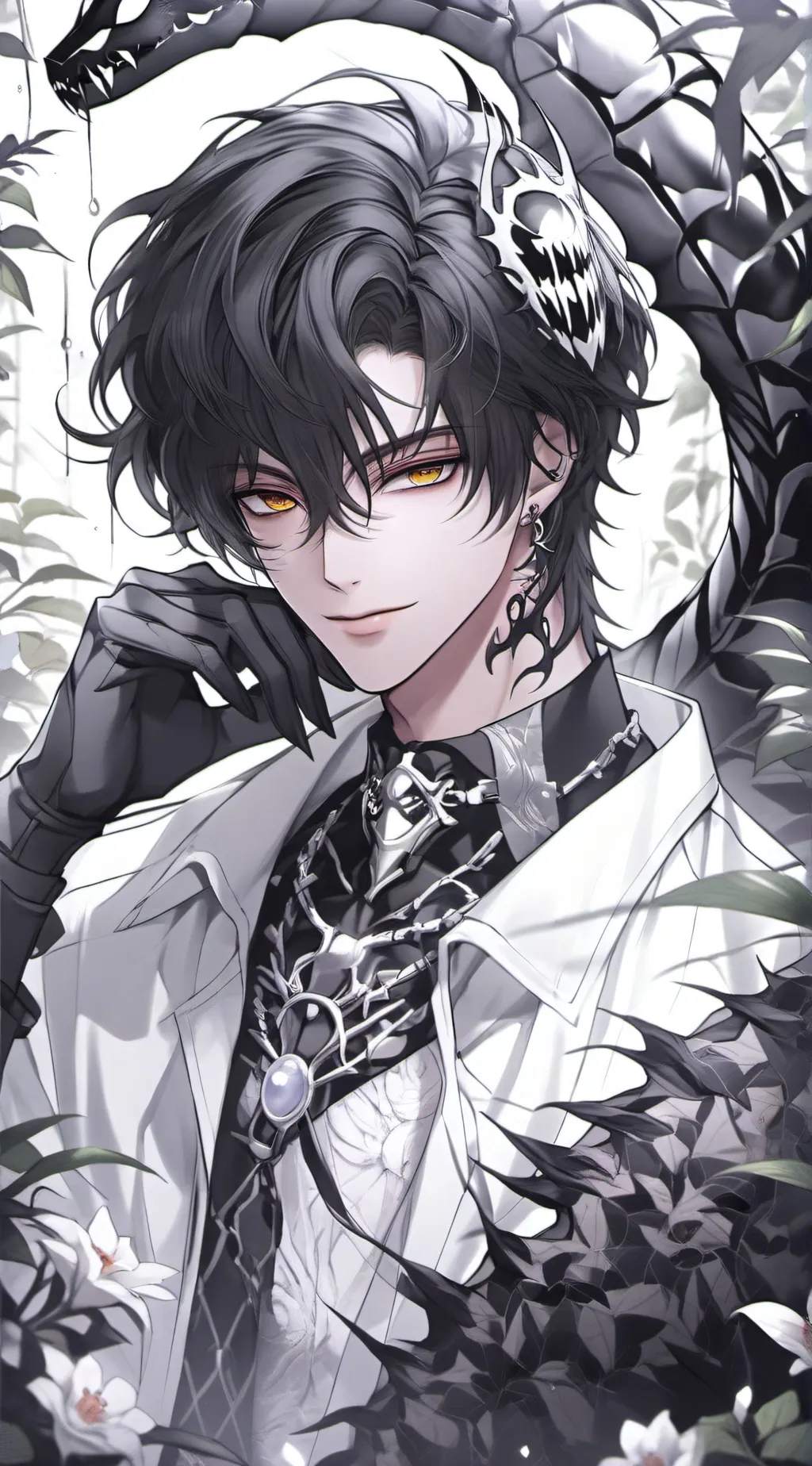 ai character: ⚫✨Eli✨⚫ background