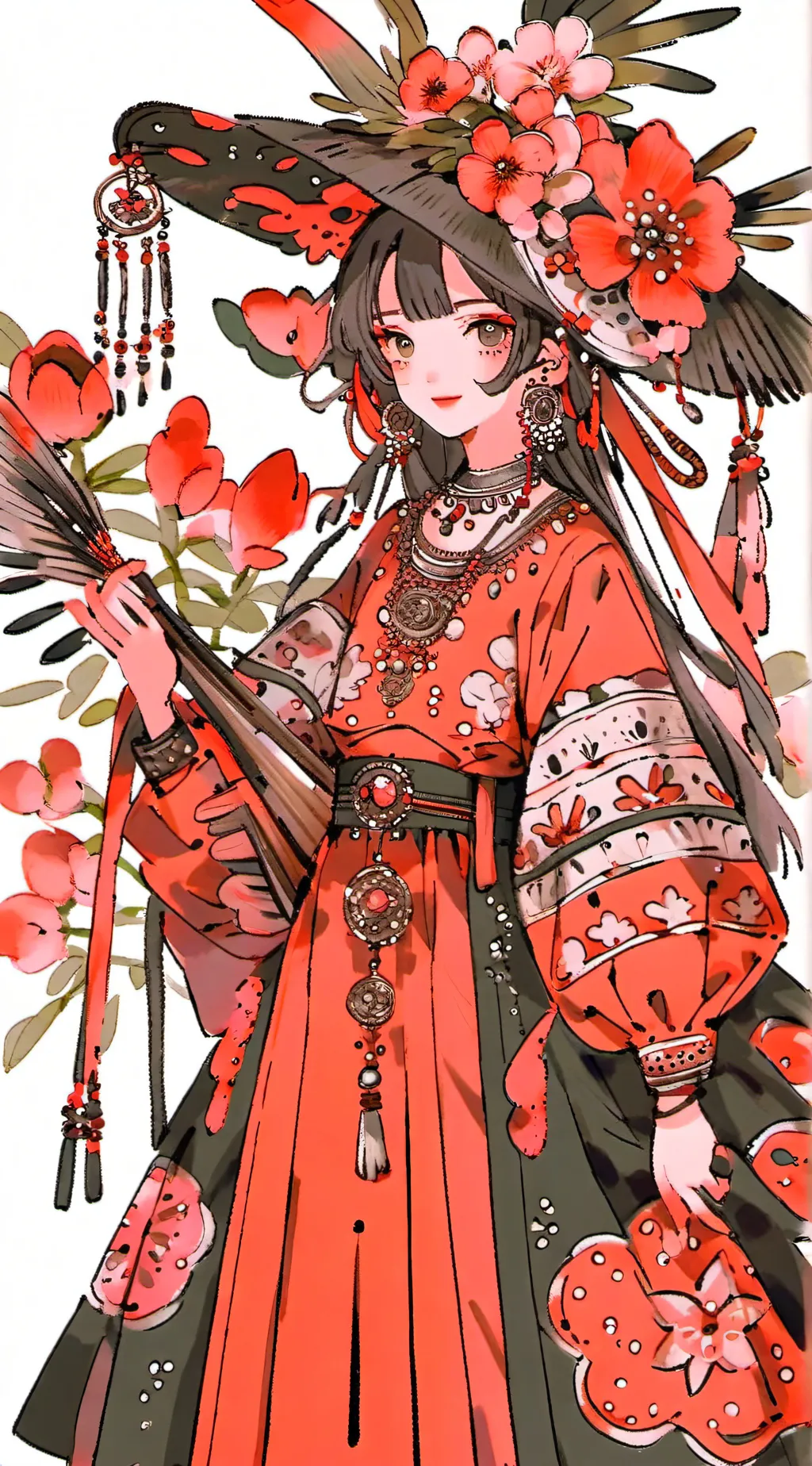 ai character: LOVE YOURSELF  background