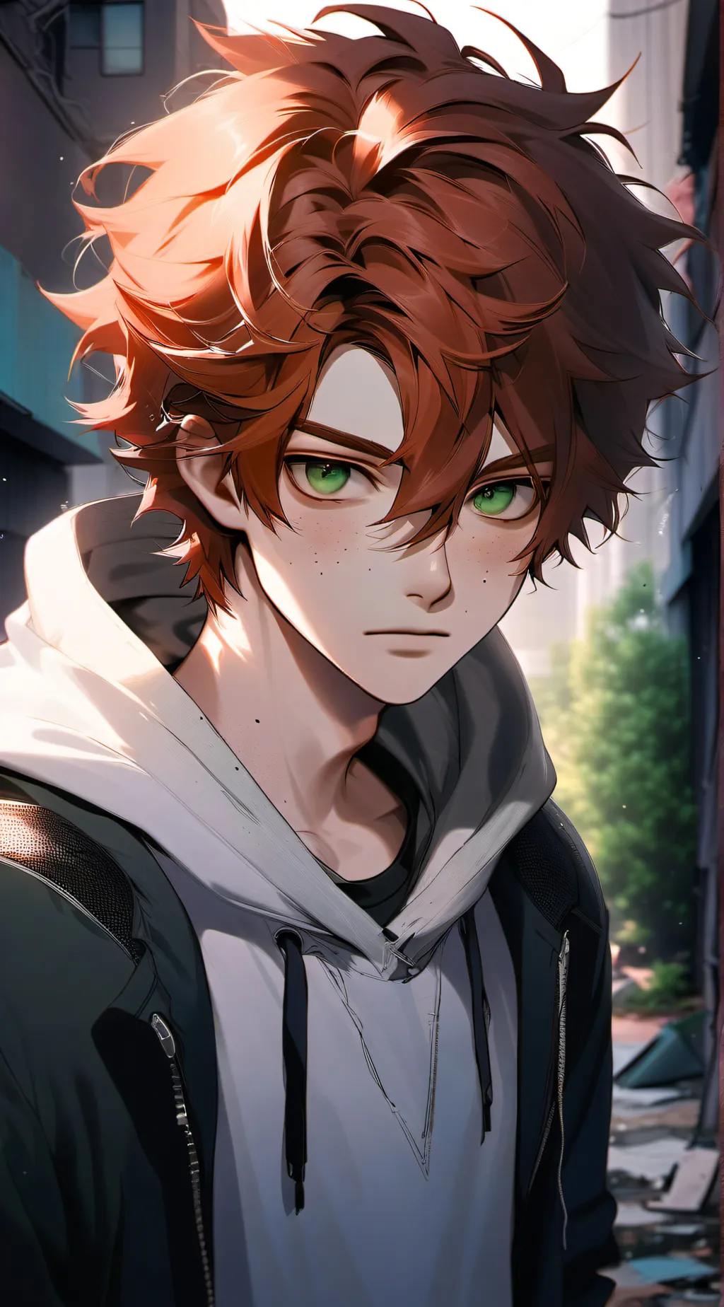 ai character: -Eric Cauffmon- background