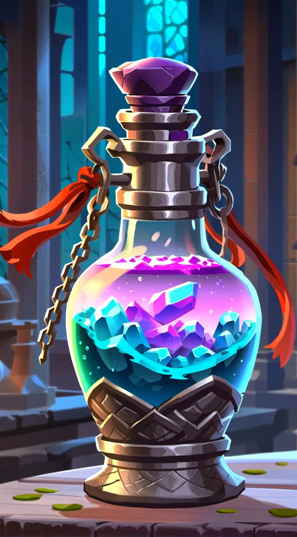 ai character: Gardevoir Potion background