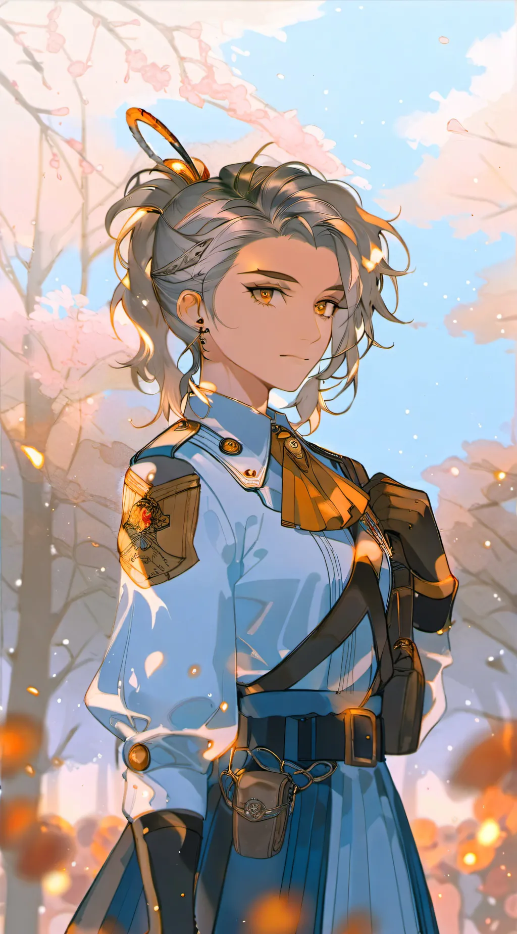 ai character: police officer background