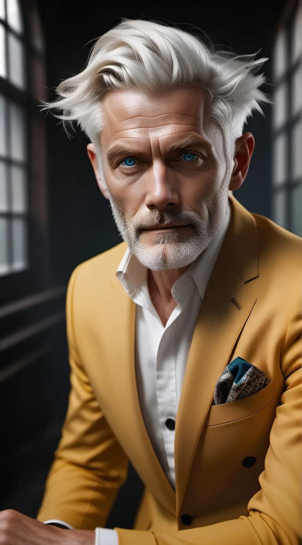 ai character: Arthur Mitchell background