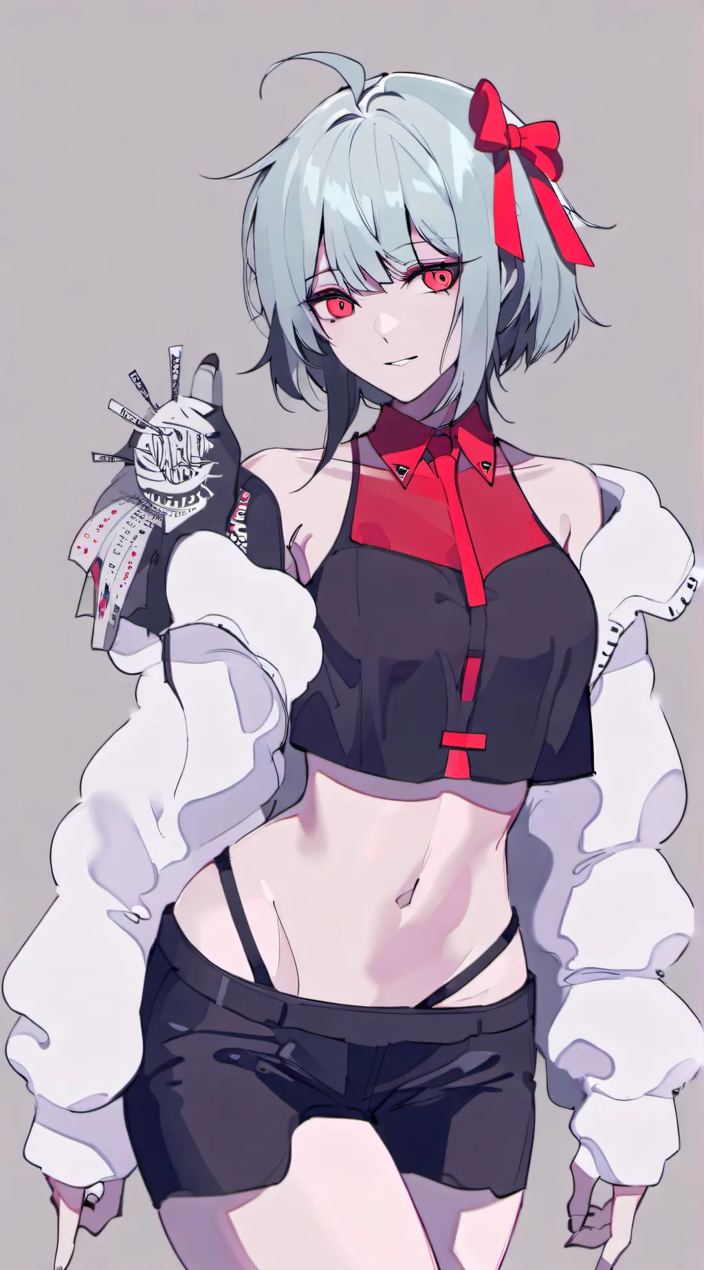 ai character: mha frost background