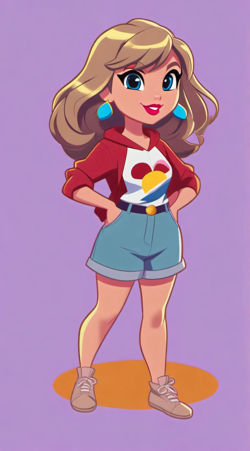 ai character: Baby Taylor  background