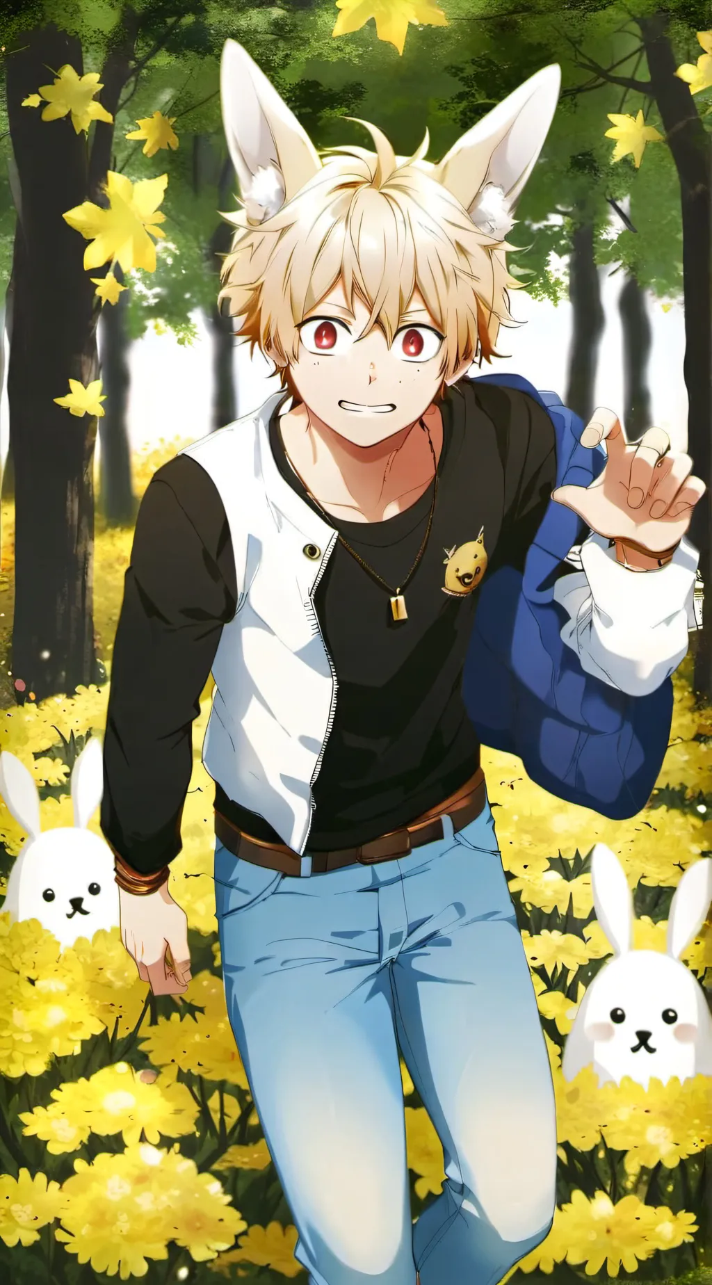 ai character: BAKUDEKU  background