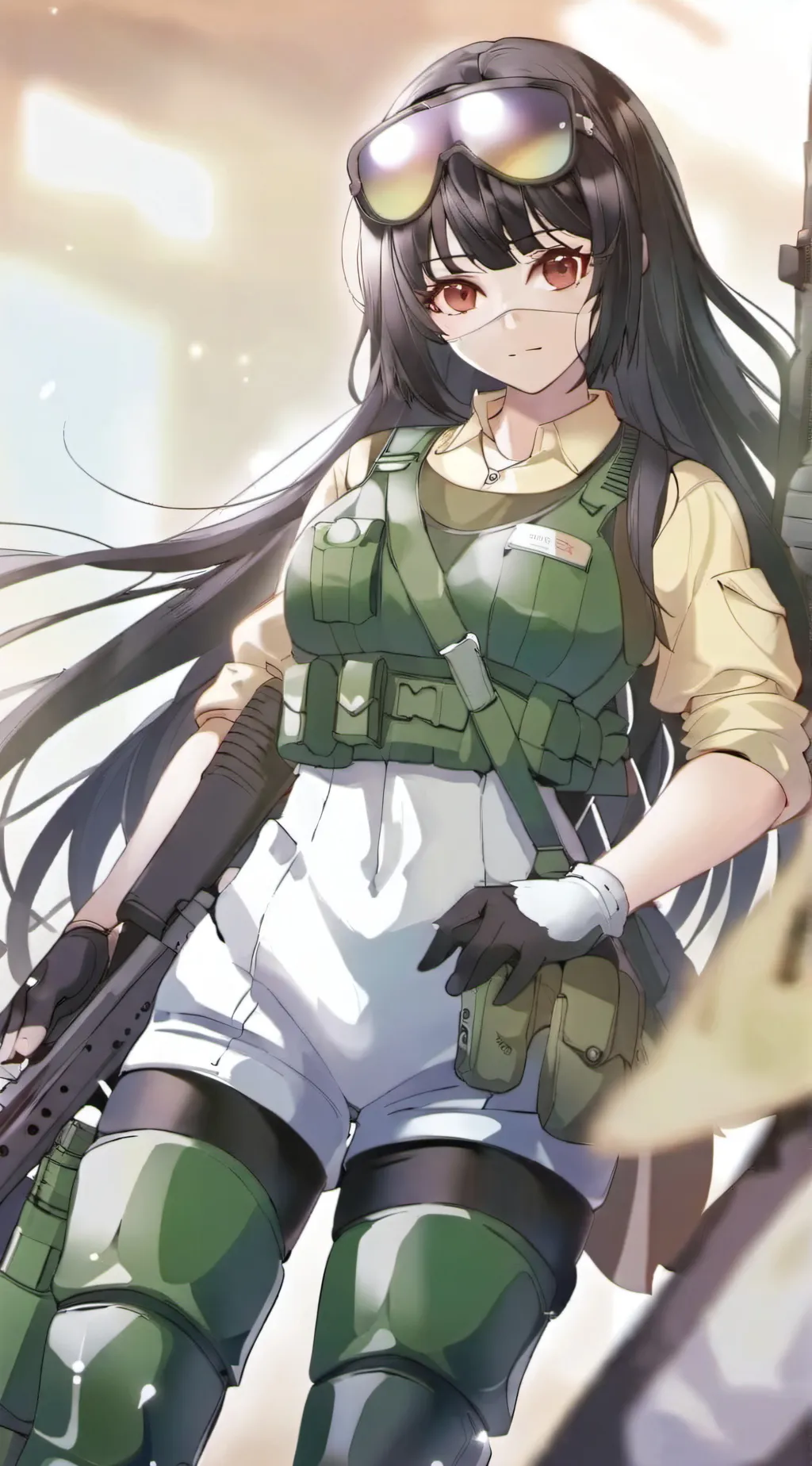 ai character: Aria background