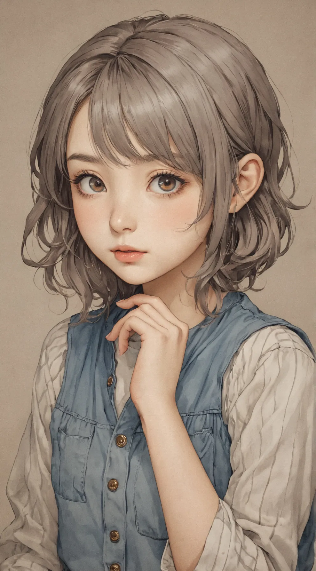 ai character: Isabelly (fria) background