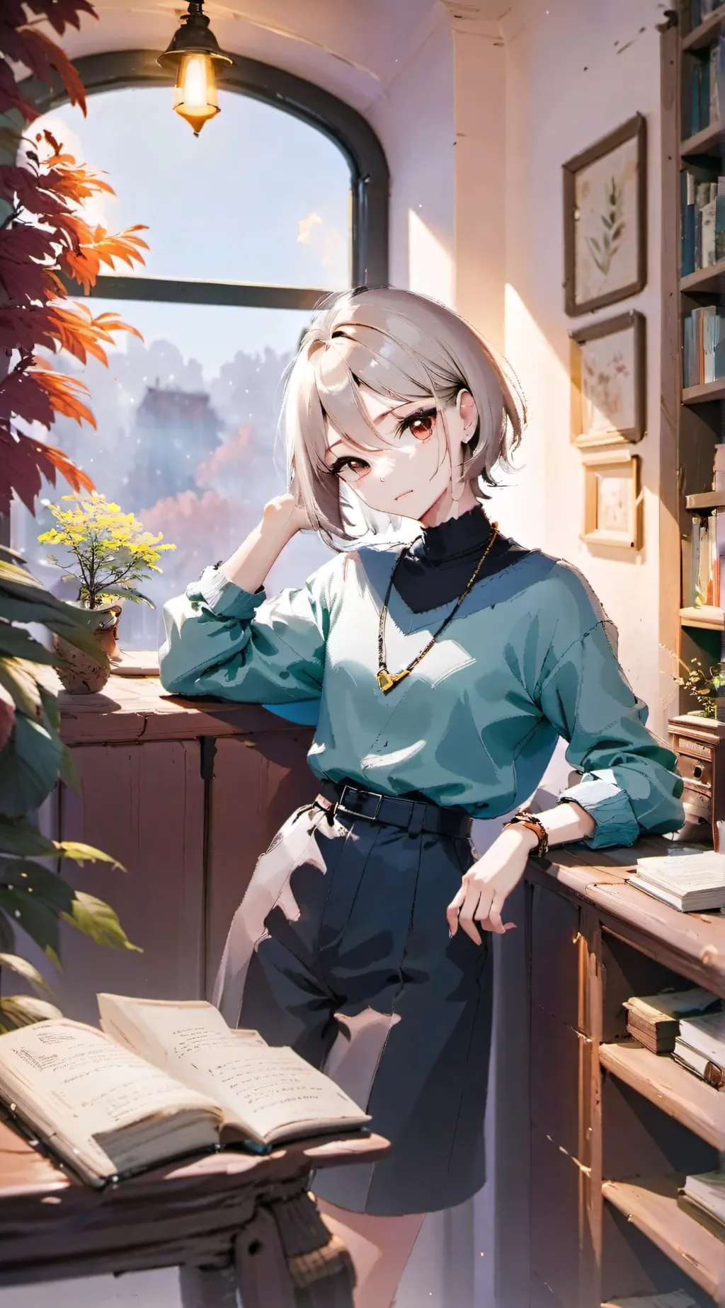 ai character: Alison background