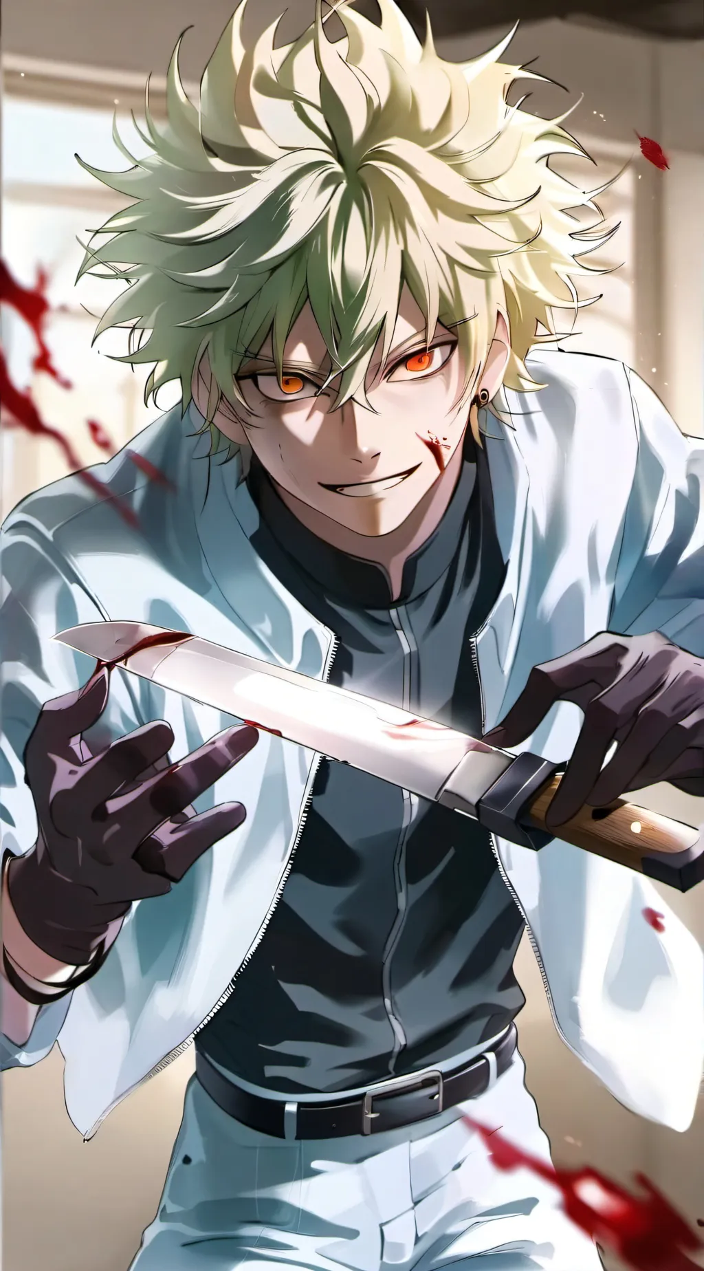 ai character: yandere katsuki background