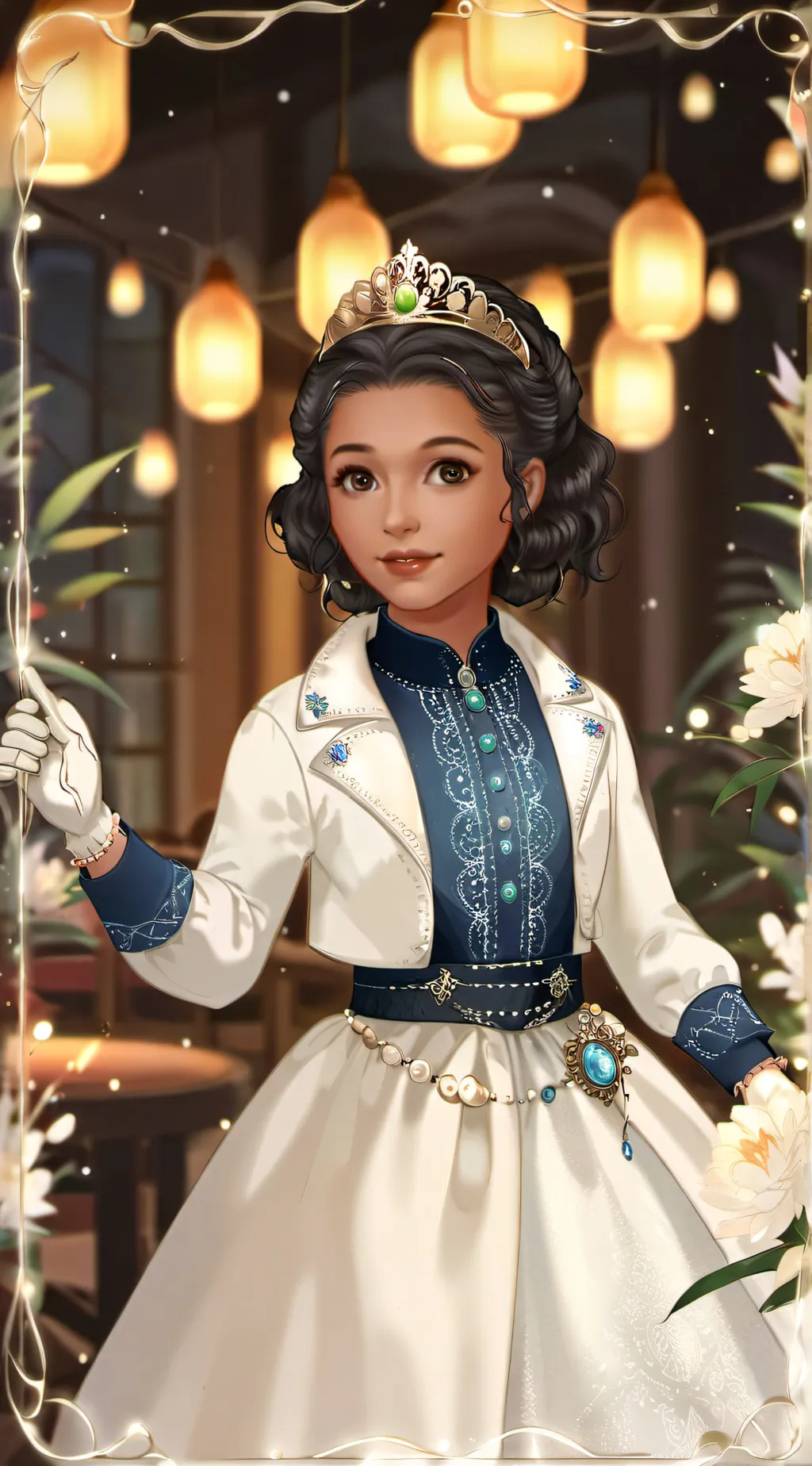 ai character: Olivia  background