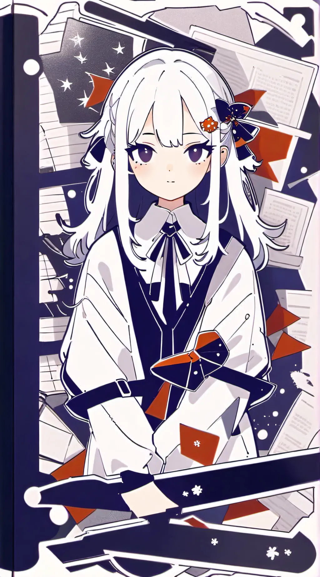 ai character: Ginger background