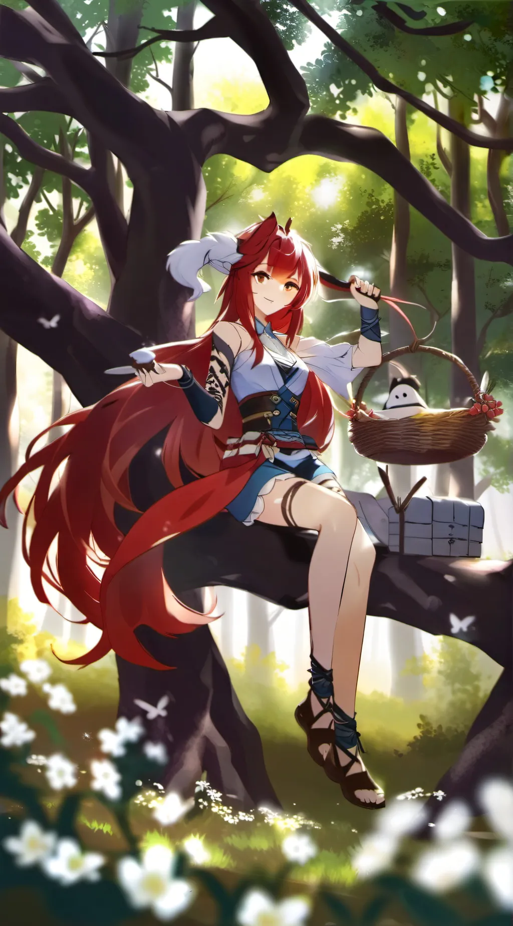 ai character: Makayla  background