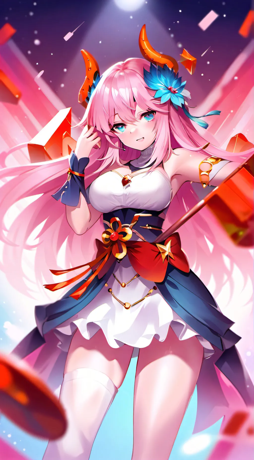 ai character: Lily background