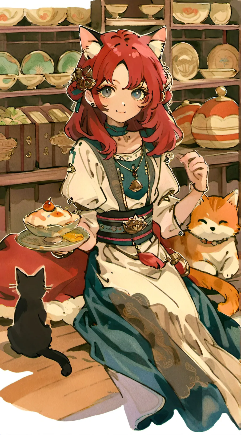 ai character: Cora background