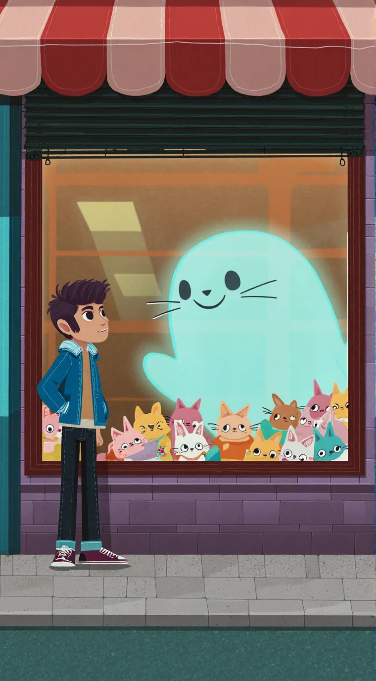 ai character: Save cats background