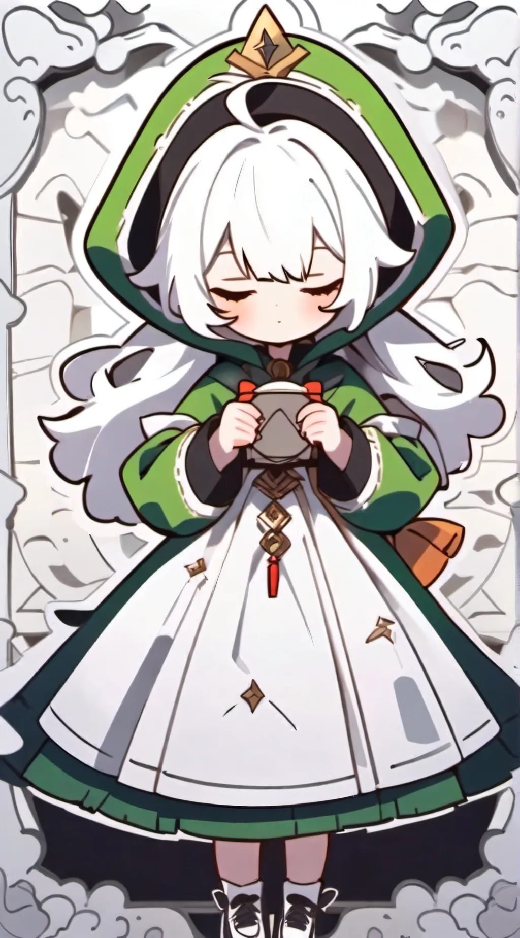 ai character: ☆The pretender✩ background