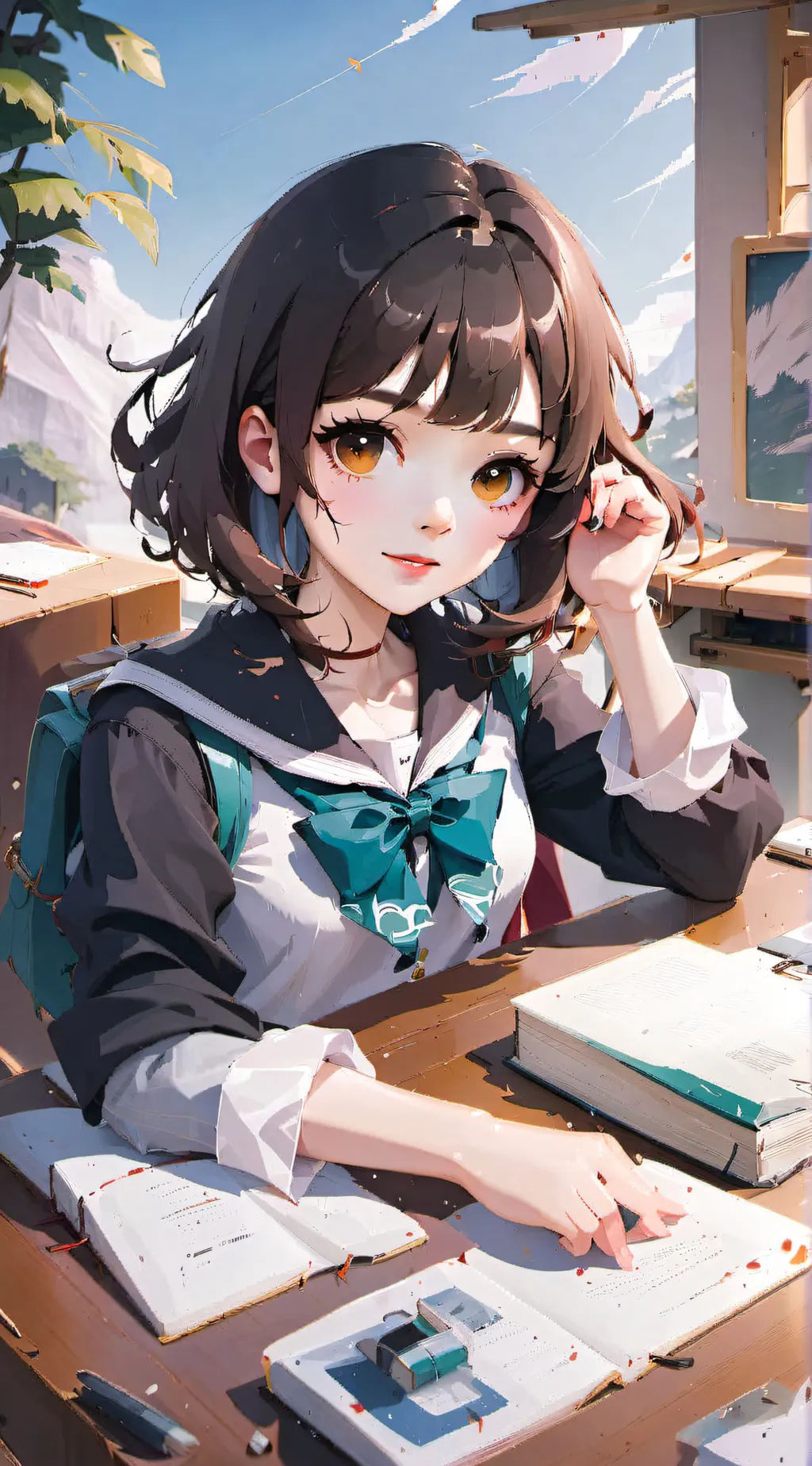 ai character: Bella background