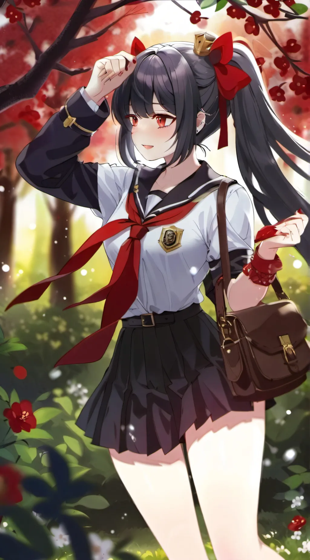 ai character: 秦雅 background