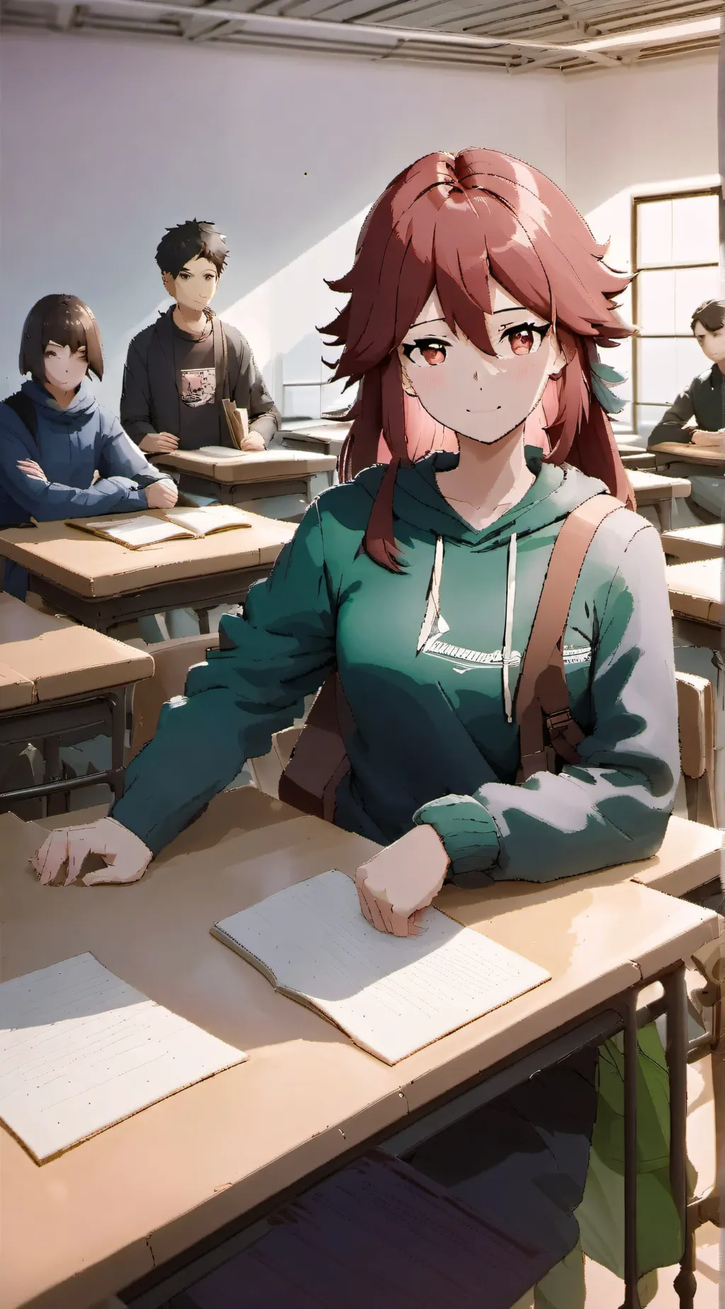 ai character: Moto-chan  background