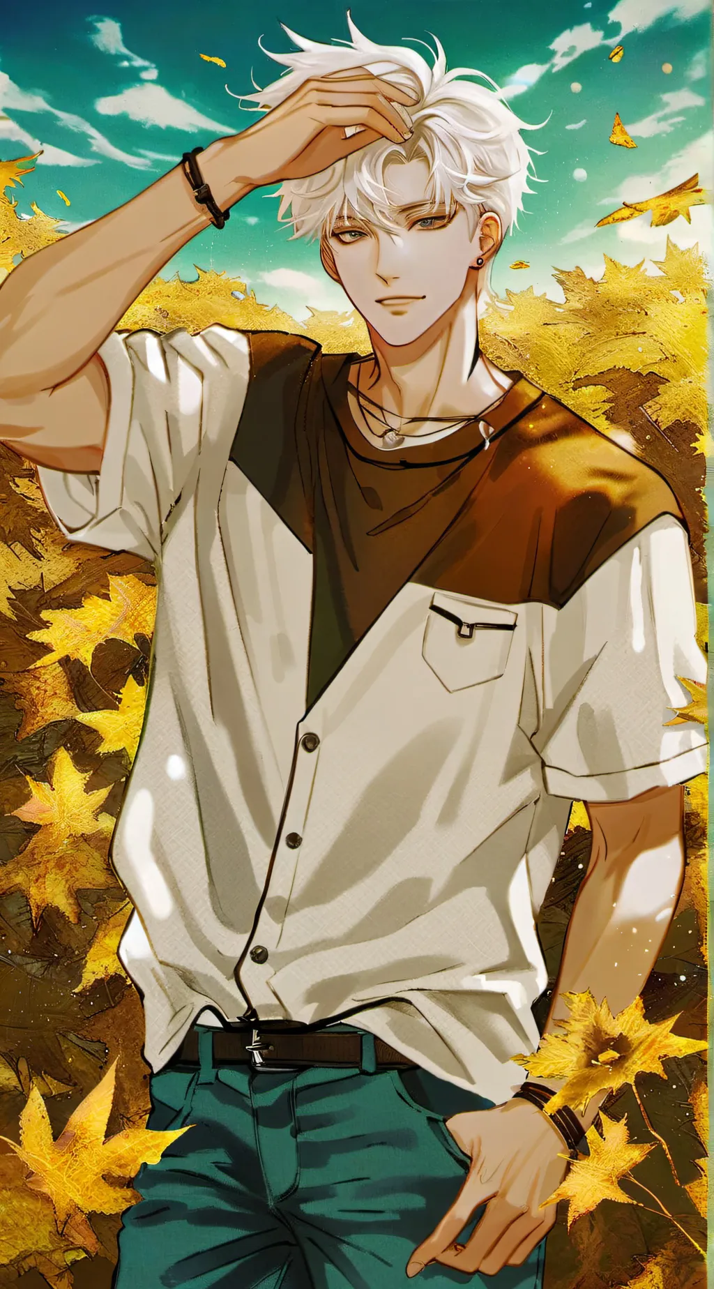 ai character: Damien background