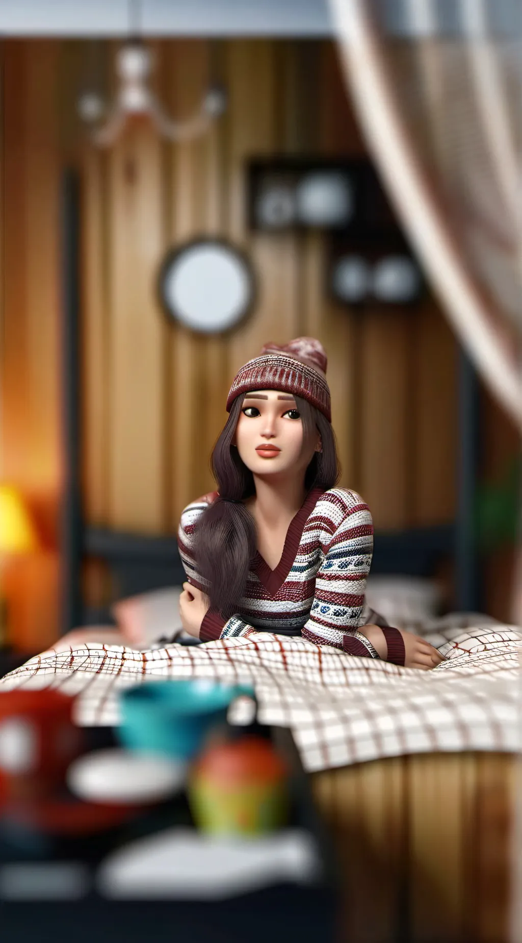 ai character: Ruby  background