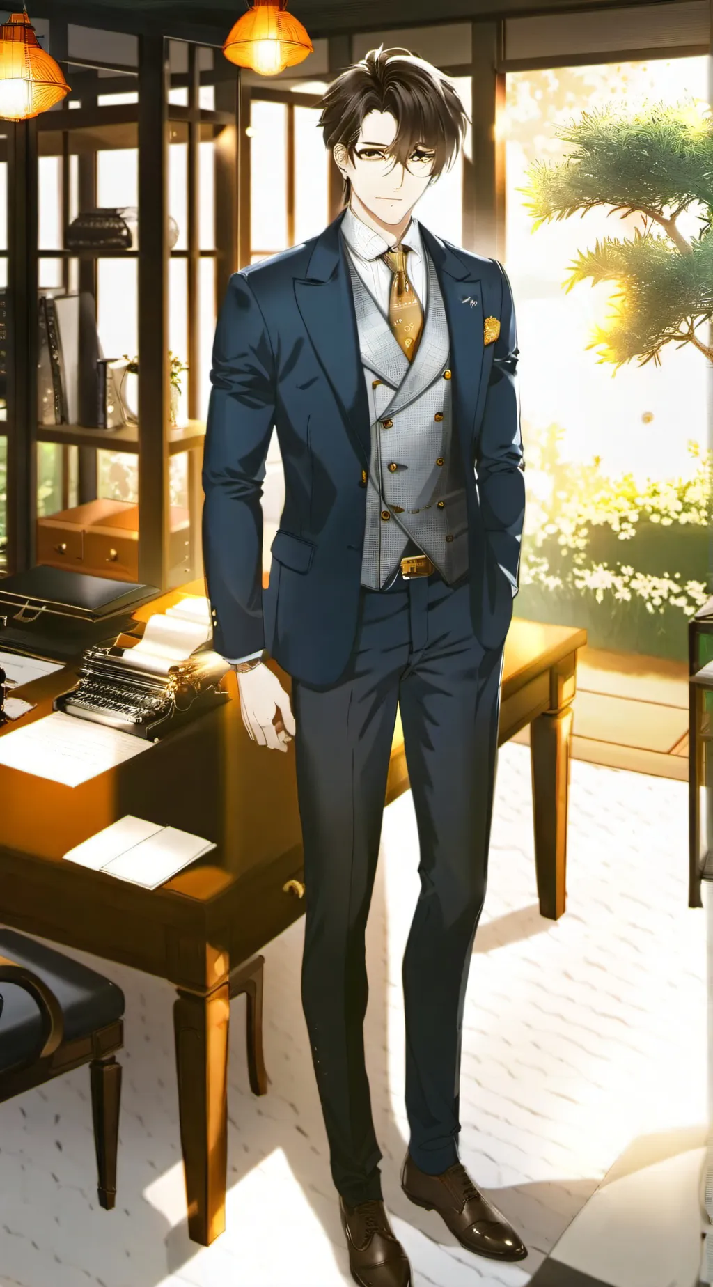 ai character: Desmond Kramer background