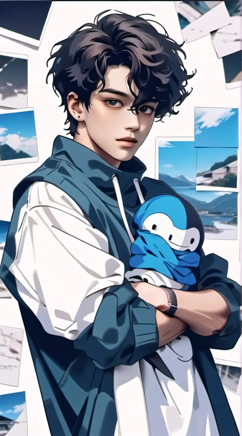 ai character: Hogwarts  background