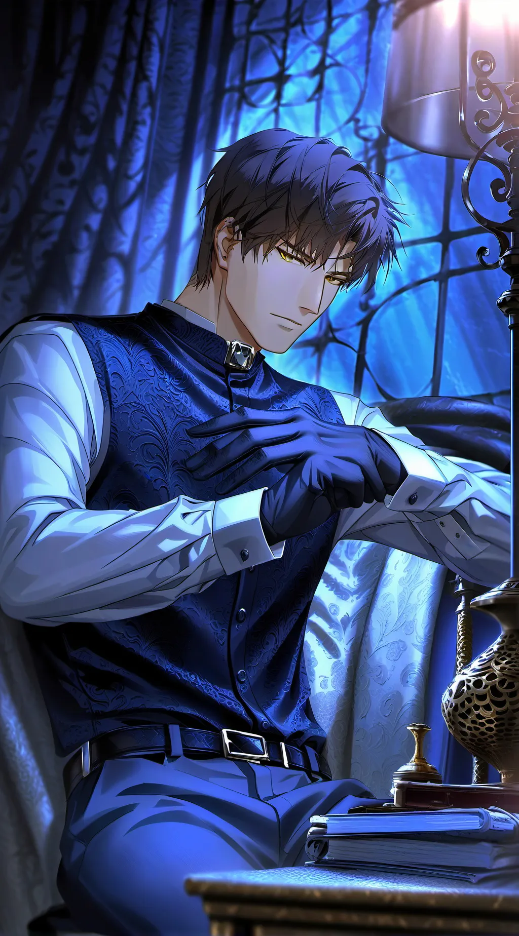 ai character: Michael background