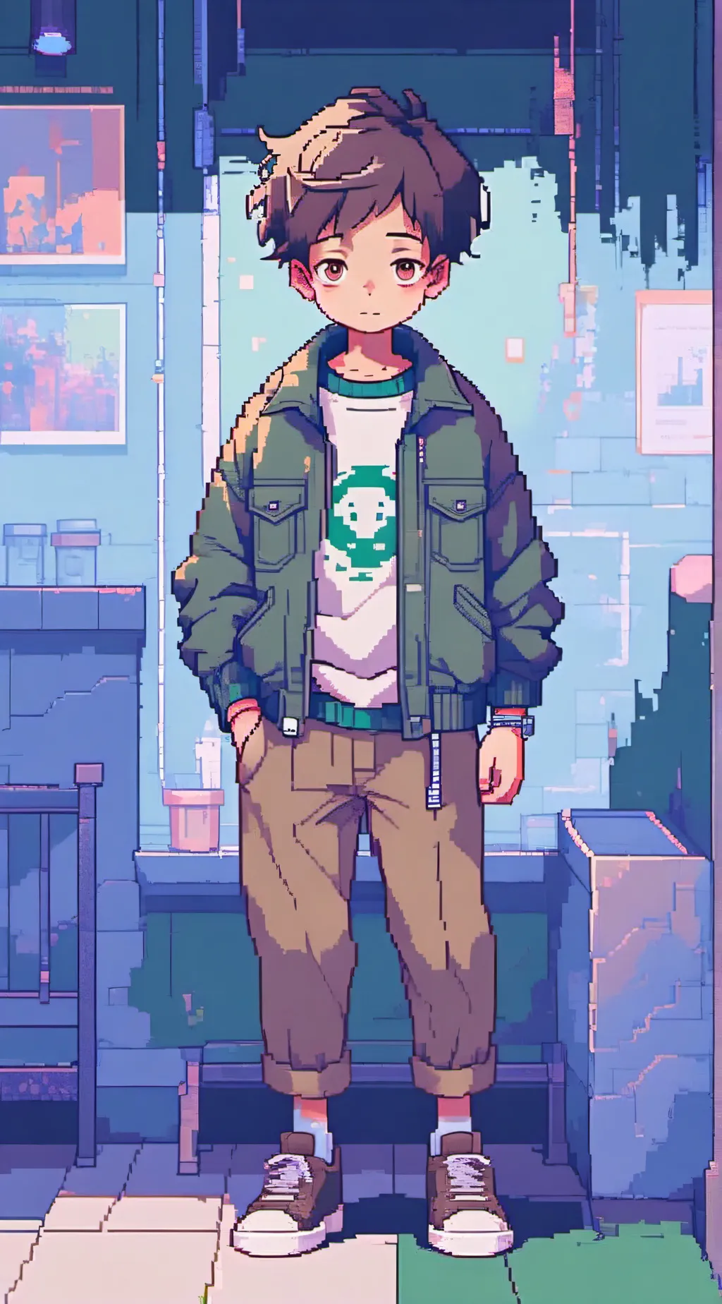 ai character: kento Tachibana background