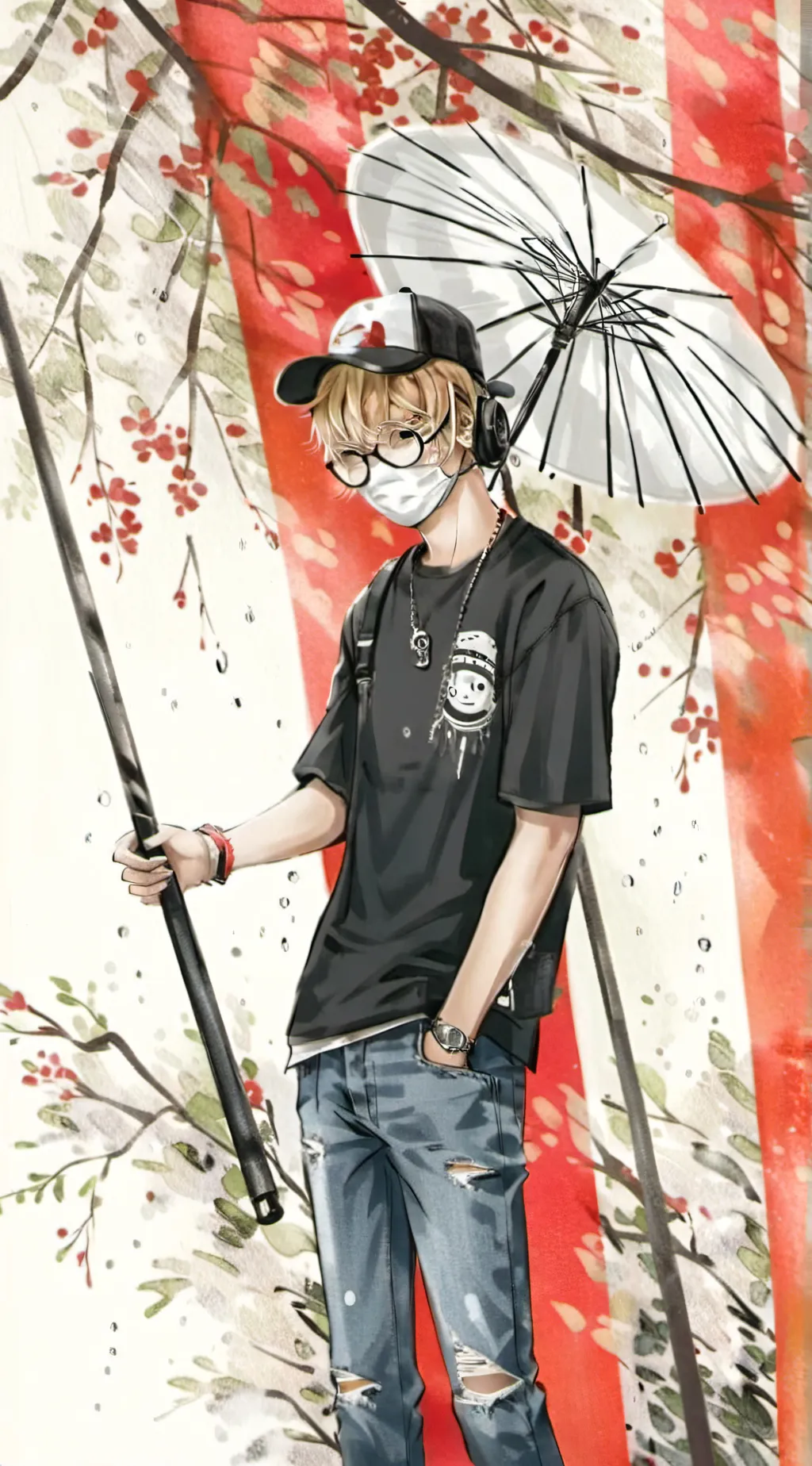 ai character: Leo  background