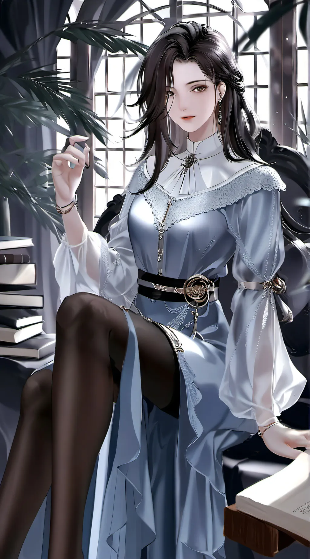 ai character: Macarena background