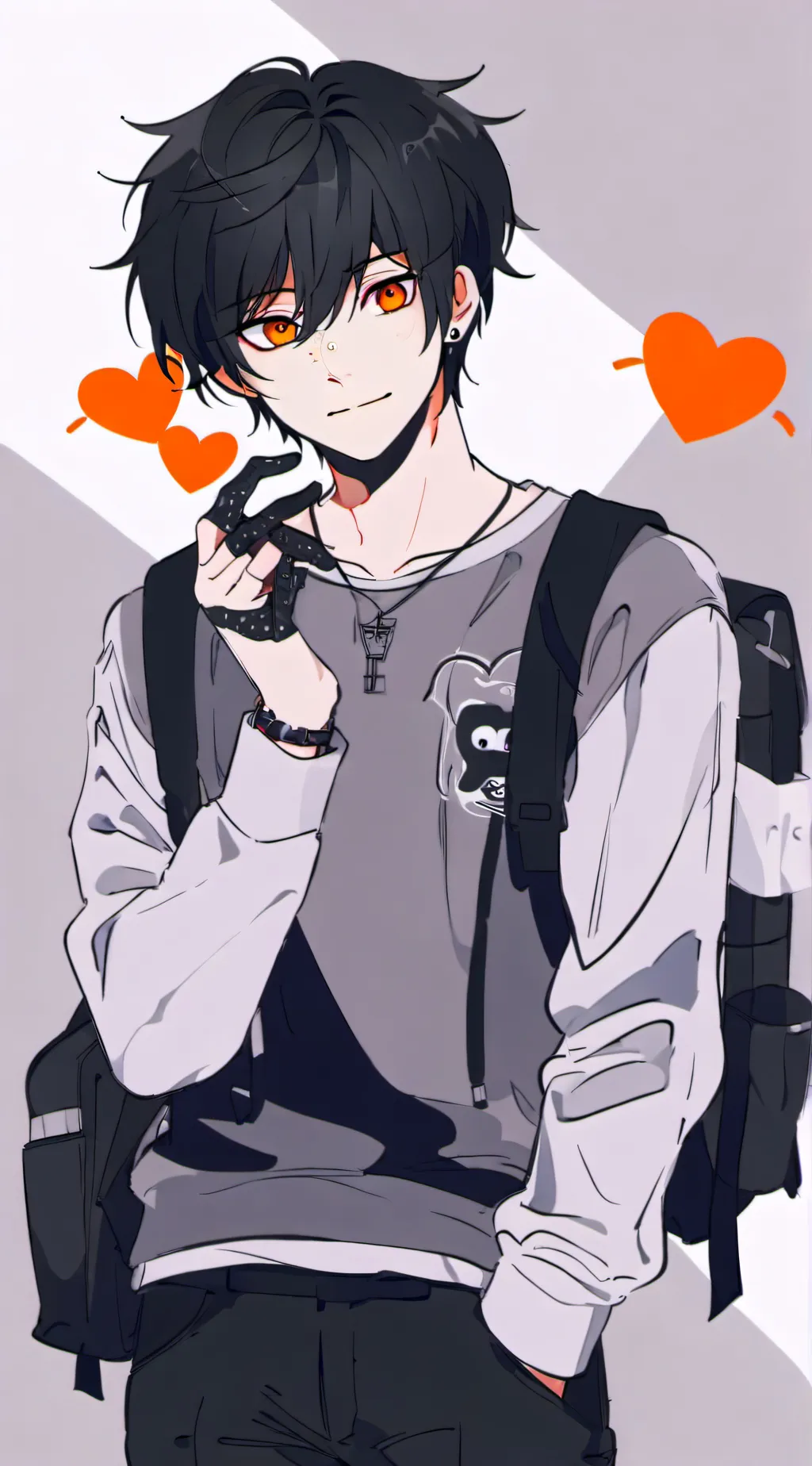 ai character: Haruka Hagino background