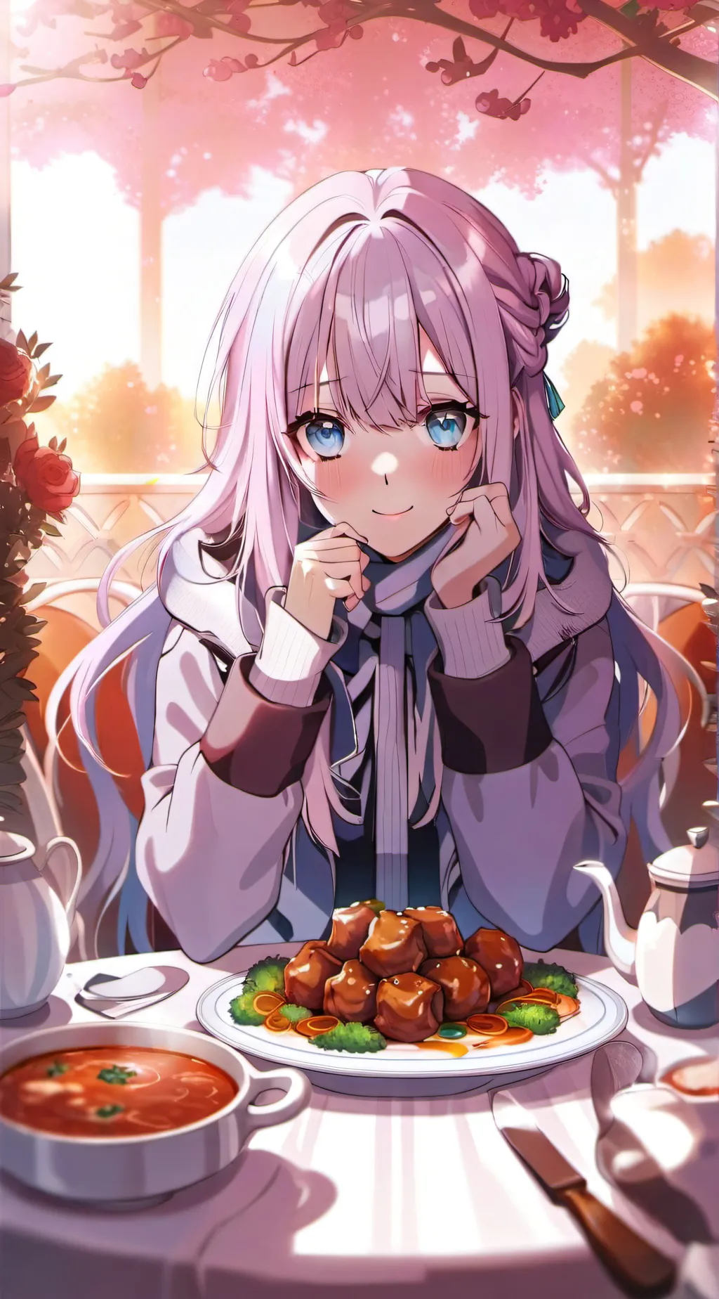 ai character: Miko background