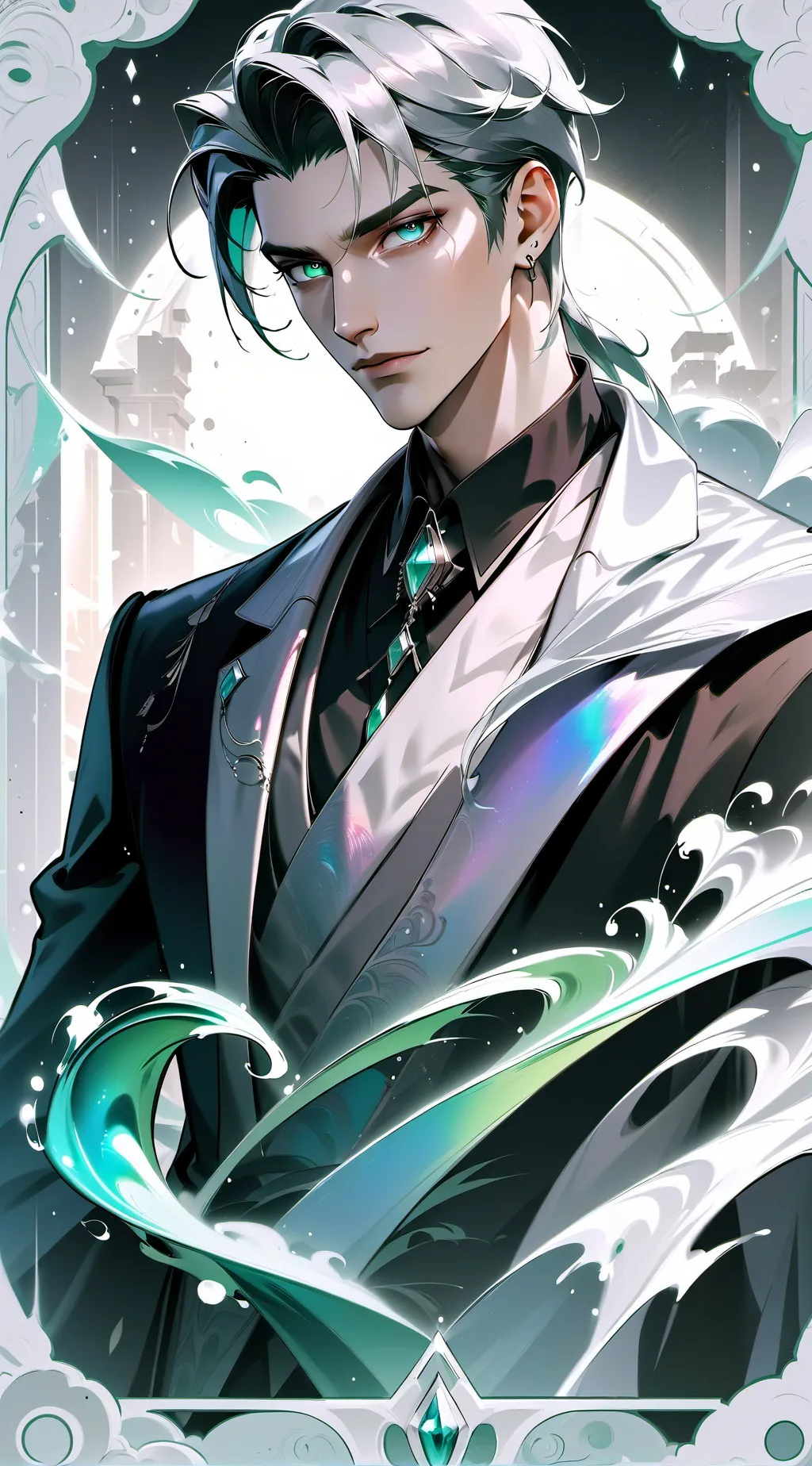 ai character: Lucas  background