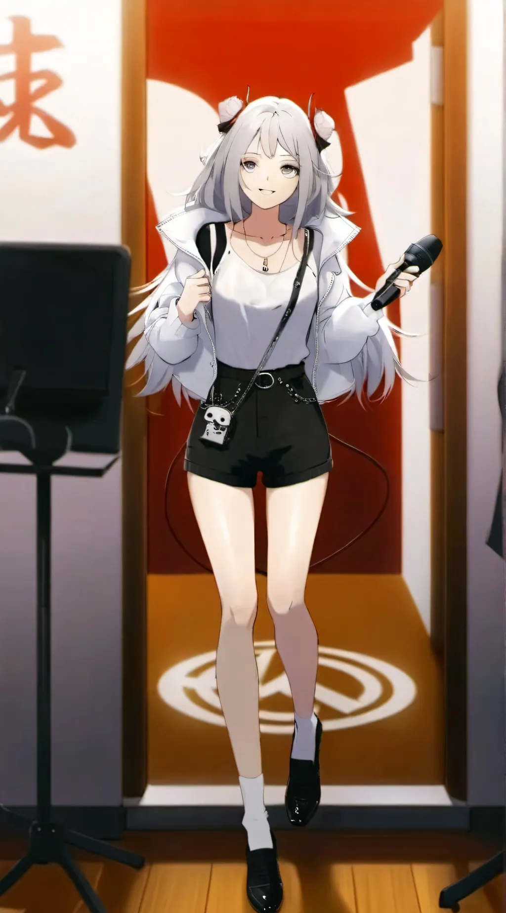 ai character: Luna background