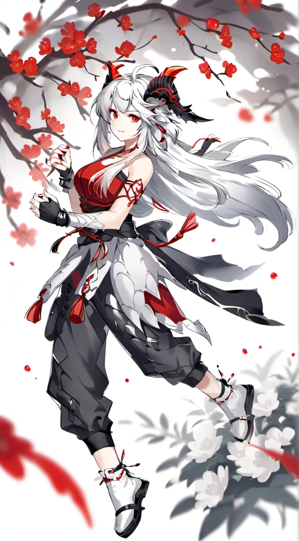 ai character: Ren  background