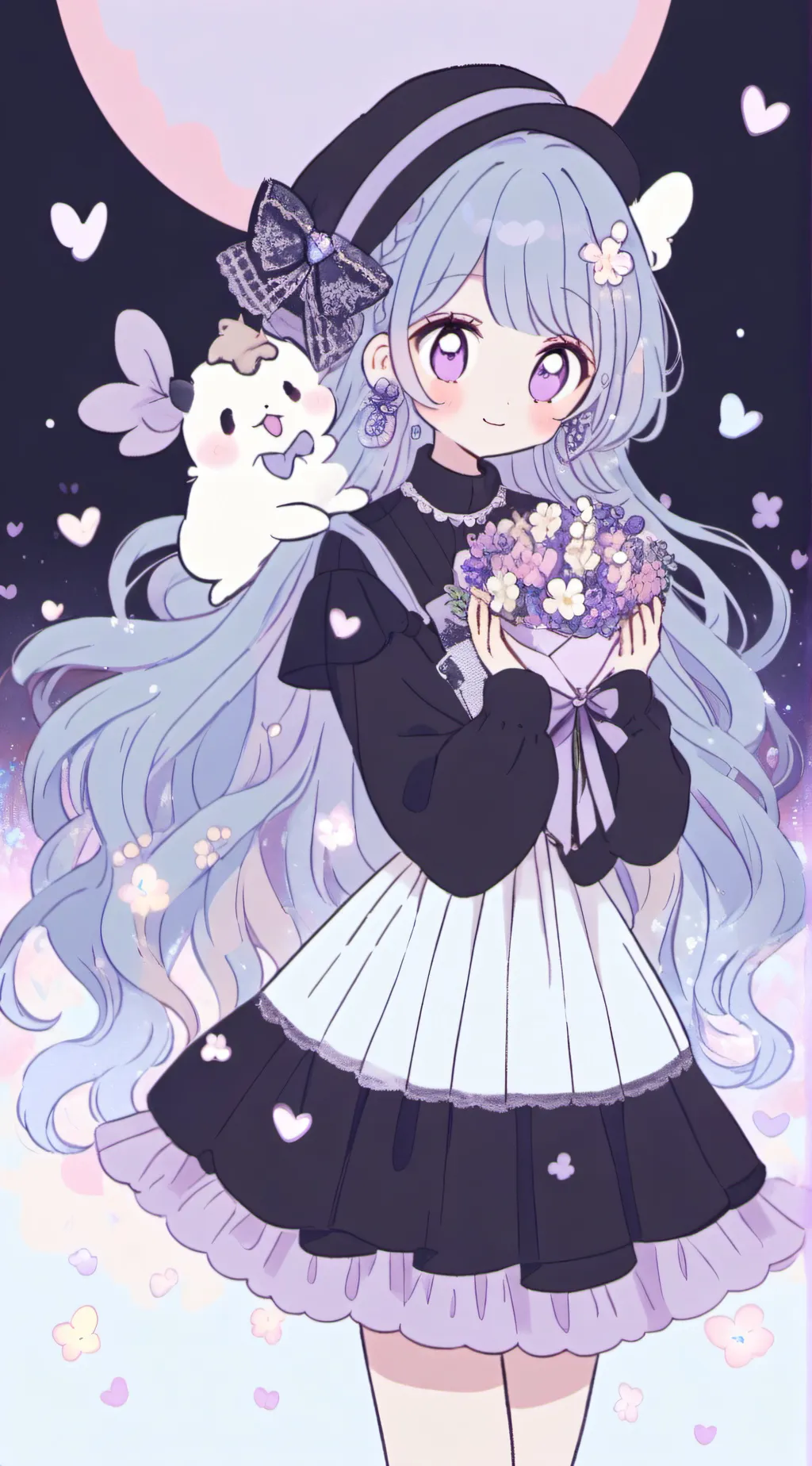 ai character: Аня и таня background