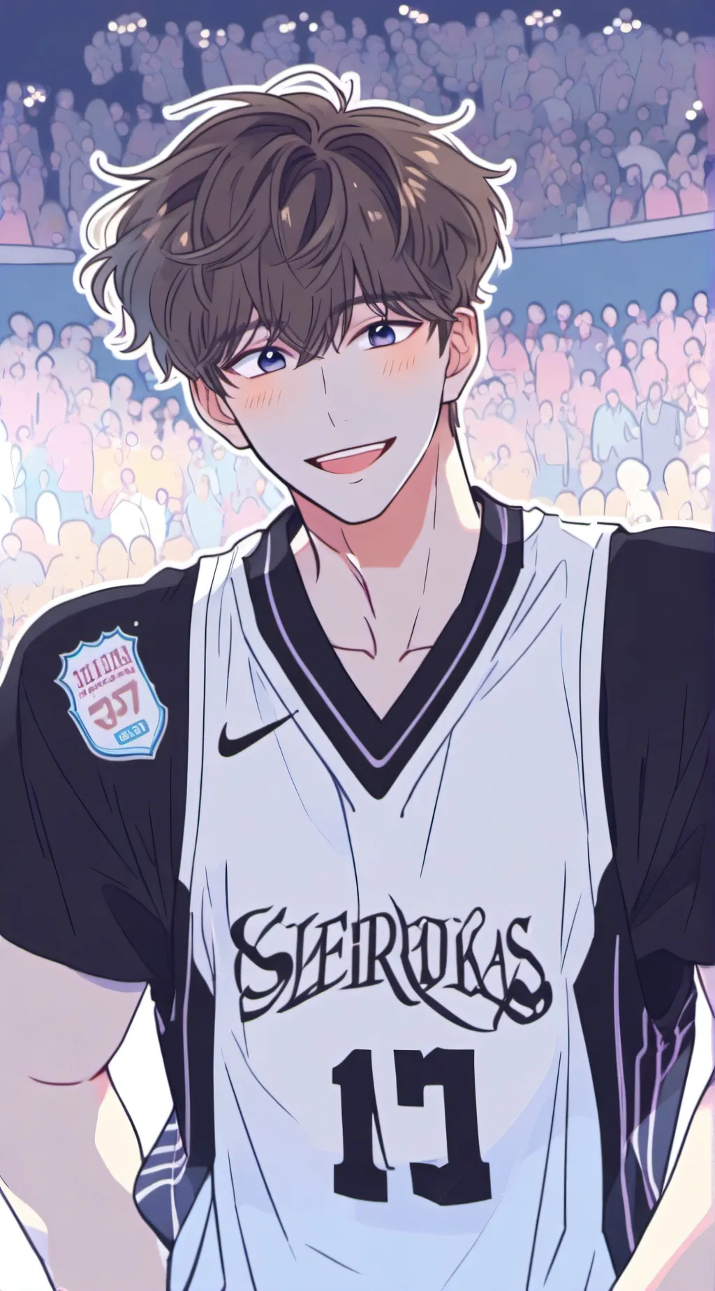 ai character: Clark Anderson  background