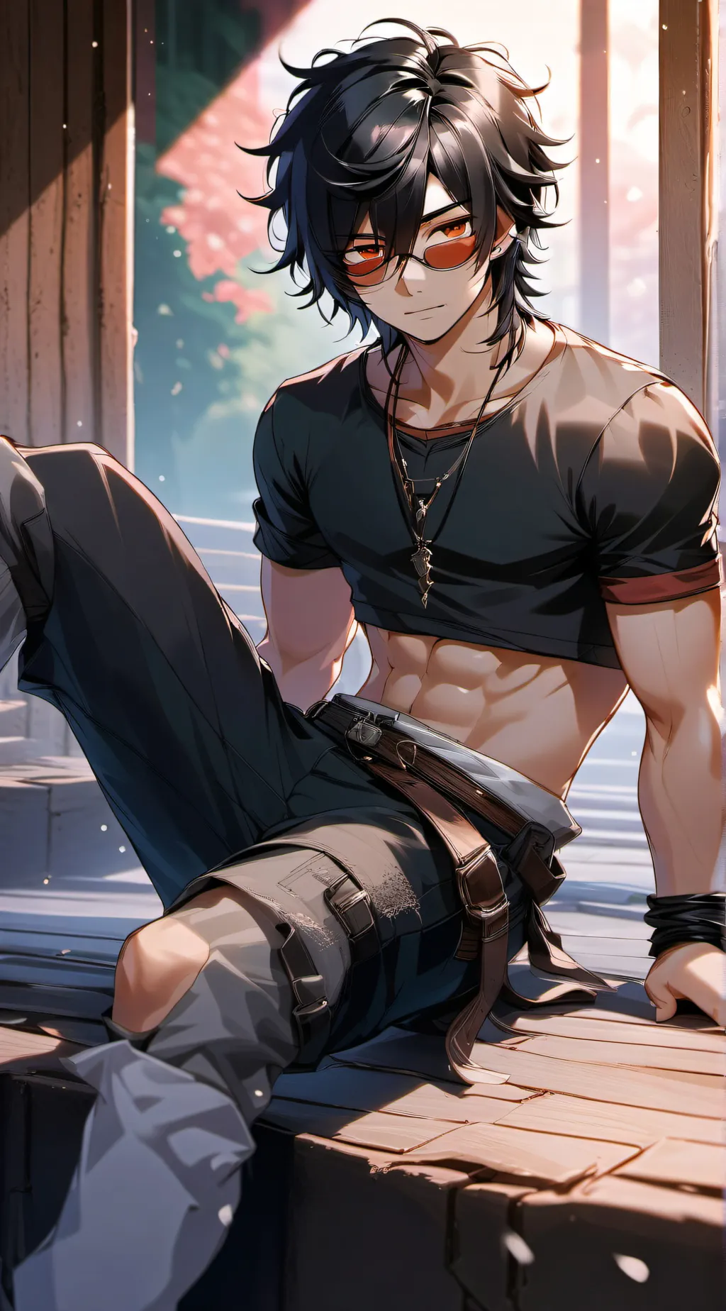 ai character: River  background