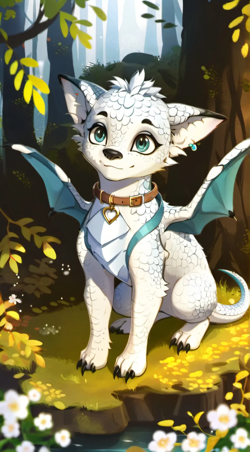 ai character: Chalk background