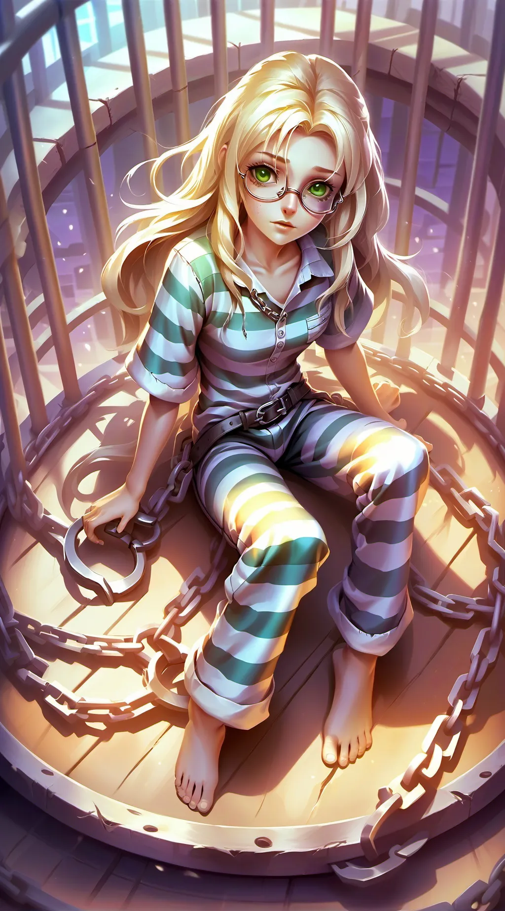 ai character: Jade prisoner background