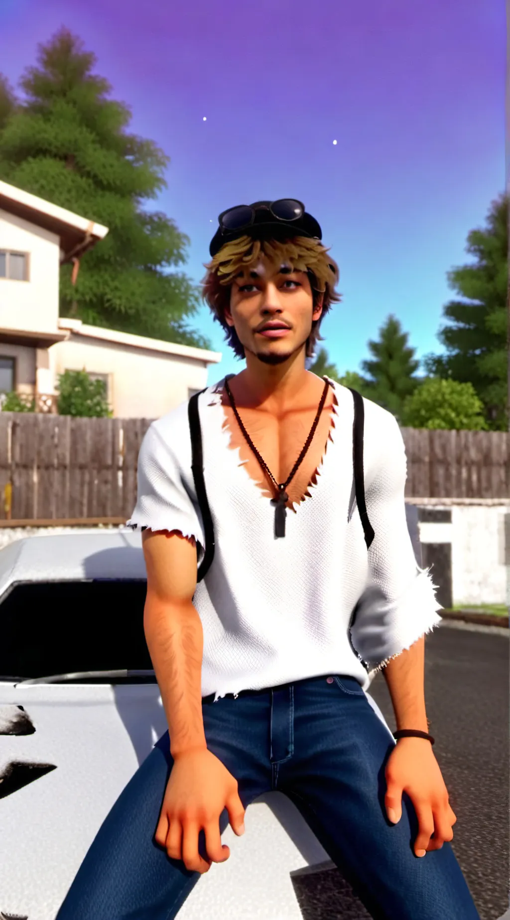 ai character: Max background