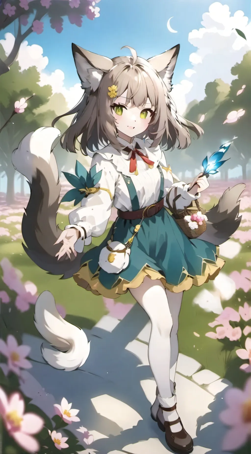 ai character: Hazel background