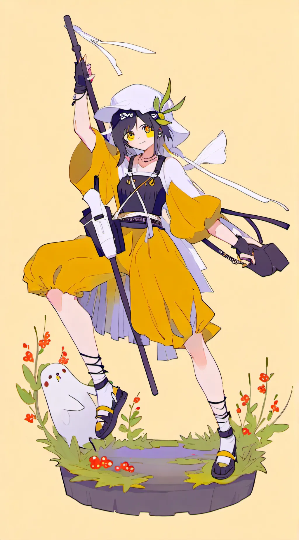 ai character: ágata background